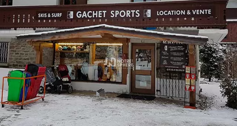 Photo du magasin Gachet Sports à Megève Mont d'Arbois